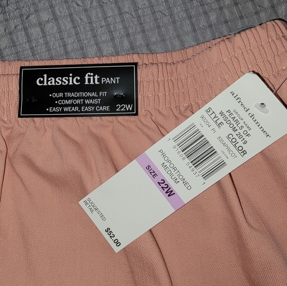 Alfred Dunner Pearls of Wisdom Proportioned Pants - Picture 2 of 3